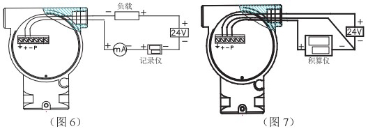 靶式流量計三線制接線圖